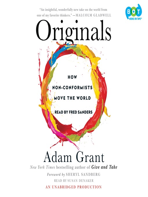 Title details for Originals by Adam Grant - Wait list